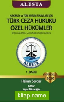 Alesta Türk Ceza Hukuku Özel Hükümler