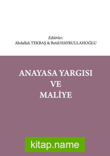 Anayasa Yargısı ve Maliye