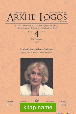 Arkhe-Logos Felsefe Dergisi Güz Sayı:4 2017