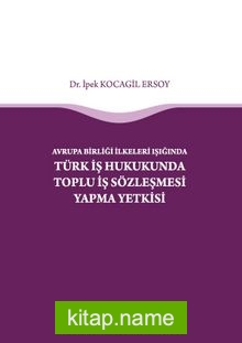 Avrupa Birliği İlkeleri Işığında Türk İş Hukukunda Toplu İş Sözleşmesi Yapma Yetkisi