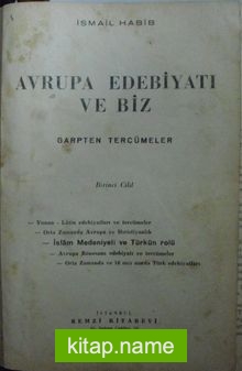 Avrupa Edebiyatı ve Biz / 2. Cild / Garptan Tercümeler (Kod:6-I-13)