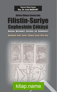 Birinci Dünya Savaşı’nda Filistin-Suriye Cephesinin Çöküşü