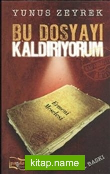 Bu Dosyayı Kaldırıyorum