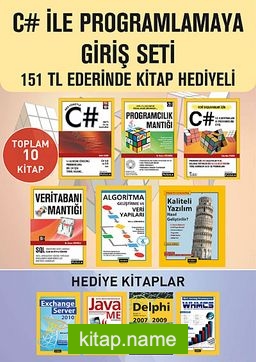 C# İle Programlamaya Giriş Seti (10 Kitap)