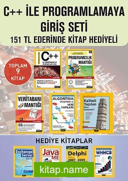 C++ İle Programlamaya Giriş Seti (9 Kitap)