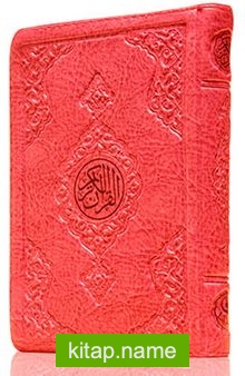 Çanta Boy Kur’an-ı Kerim (Pembe Renk, Kılıflı, Mühürlü)