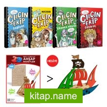 Çılgın Ekip ve Korsan Gemisi (4 Kitap+Korsan Gemisi)