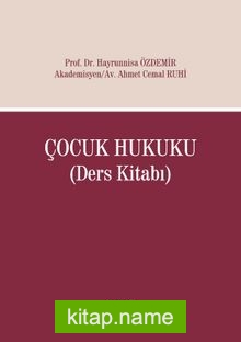 Çocuk Hukuku (Ders Kitabı)