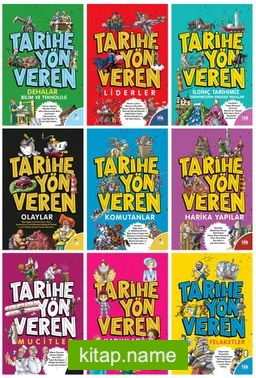 Çocuklar İçin Tarihe Yön Verenler Seti (9 Kitap)