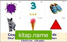 Cosplay 1 Mini Flashcards – Okul Öncesi İngilizce Mini Kelime Kartları (78 adet) (7×9,5)