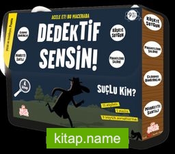 Dedektif Sensin! (4 Kitap Set)