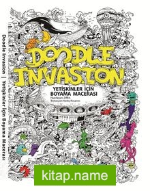 Doodle Invasion Yetişkinler İçin Boyama Macerası