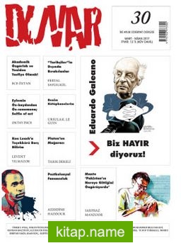 Duvar İki Aylık Edebiyat Dergisi Sayı:30 Mart-Nisan 2017