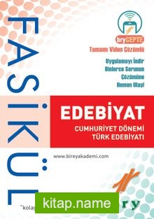 Edebiyat – Cumhuriyet Dönemi Türk Edebiyatı (Fasikül)