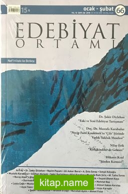 Edebiyat Ortamı Dergi Sayı:66 Ocak-Şubat 2019
