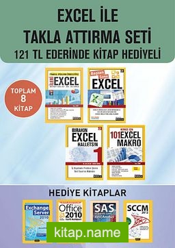 Excel ile Takla Attırma Seti (8 Kitap)