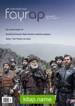Fayrap Edebiyat Dergisi Temmuz 2015 Sayı:74