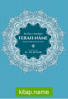 Ferah-Name Metin-Sözlük Dizini-İnceleme