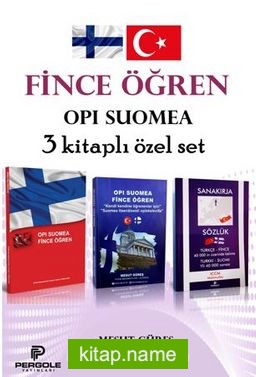 Fince Öğren Opi Suomea 3 Kitaplı Özel Set