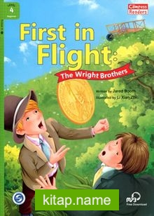 First in Flight: The Wright Brothers +Downloadable Audio (Compass Readers 4) A1