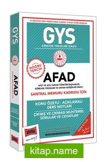 GYS AFAD Santral Memuru Kadrosu İçin Konu Özetli Çıkmış ve Çıkması Muhtemel Sorular