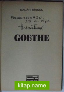 Goethe Seçmeler Kod: 6-D-37