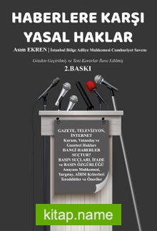 Haberlere Karşı Yasal Haklar