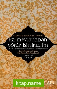 Hz. Mevlana’dan Görüp İşittiklerim