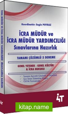 İcra Müdür ve İcra Mü Sınavlarına Hazırlık