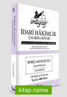 İmtiyaz İdari Hakimlik Çalışma Kitabı Borçlar Hukuku