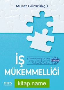 İş Mükemmelliği İş Mükemmelliği ve Satış Gücü Etkinliği Üzerine Türkiye’de Yazılmış İlk Kitap