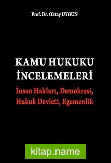 Kamu Hukuku İncelemeleri