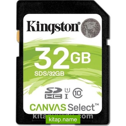 Kingston 32Gb Sdhc Canvas Select 80R Cl10 Uhs-I Card Sds/32Gb