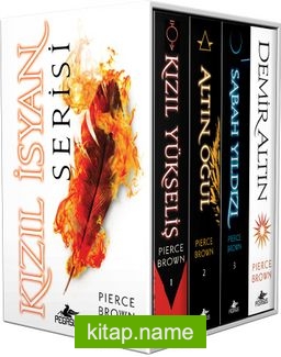 Kızıl İsyan Serisi  Kutulu Özel Set (4 Kitap) (Karton Kapak)