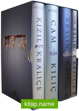 Kızıl Kraliçe Serisi (Kutulu Özel Set Ciltli 4 Kitap)