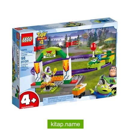 Lego Juniors Oyuncak Hikayesi 4 Lunapark Hız Treni (10771)