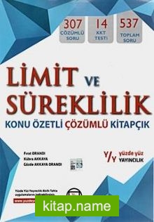 Limit ve Süreklilik Konu Özetli Çözümlü Kitapçılık