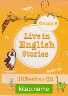 Live in English Stories Grade 8 (10 Books+Cd)