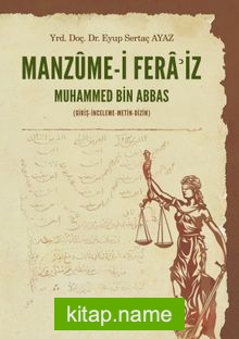 Manzume-i Feraiz Muhammed Bin Abbas Giriş – İnceleme – Metin – Dizin