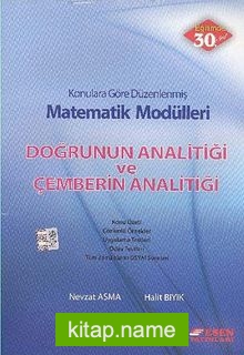 Matematik Modülleri – Doğrunun Analitiği ve Çemberin Analitiği