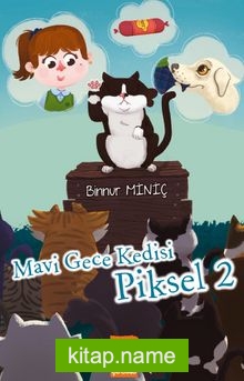 Mavi Gece Kedisi Piksel 2