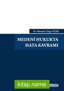 Medeni Hukukta Hata Kavramı