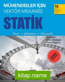 Mühendisler için Vektör Mekaniği Statik 10. Metrik Basımdan Çeviri (Ekonomik Baskı)