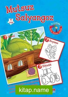 Mutsuz Salyangoz (Masal-Boyama-Etkinlik)