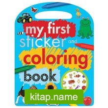 My First Sticker and Colouring Book