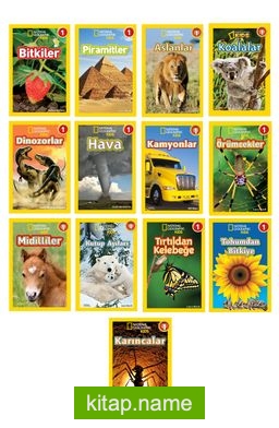 National Geographic Kids Okuma Serisi Seviye 1 Seti (13 Kitap)