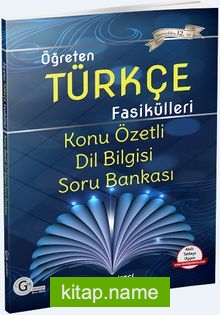 Öğreten Türkçe Fasikülleri Konu Özetli Dil Bilgisi Soru Bankası