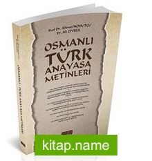 Osmanlı Türk Anayasa Metinleri