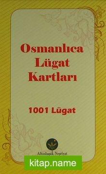 Osmanlıca Lügat Kartları – 1001 Lügat
