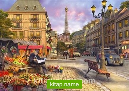 Paris Sokakları 1500 Parça Puzzle (60×85 Kod:4542)